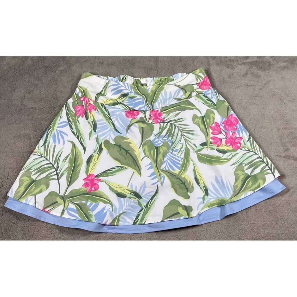 Tommy Bahama Everyday Active Womens Small Skort Tropical Pickleball Tennis